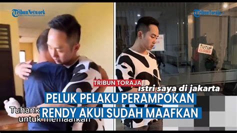 Peluk Pelaku Perampokan Yang Merupakan Tetangganya Michael Rendy