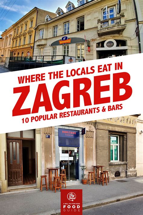 10 Zagreb Restaurants Youll Want To Fly For Will Fly For Food