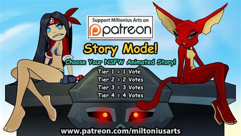 Story Mode Vote1 By MiltoniusArts Hentai Foundry