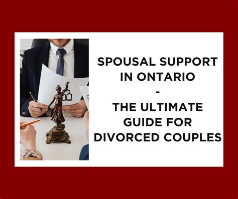 Spousal Support In Ontario A Guide For Divorced Couples