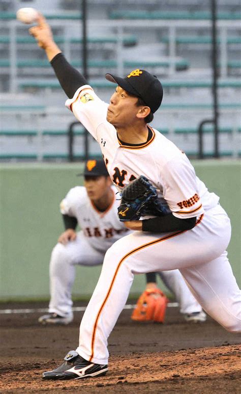 ロッテとの練習試合で3回無失点の巨人・畠（撮影・森沢裕） ― スポニチ Sponichi Annex 野球