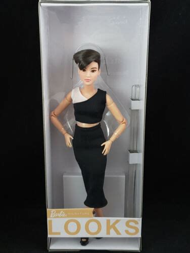 Posable Barbie Looks Doll With Brunette Pixie Cut India Ubuy