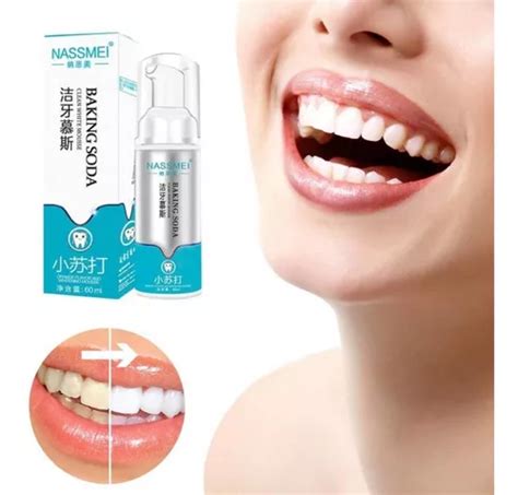 Creme Dental De Espuma De Mousse Clareador De Dentes Branque