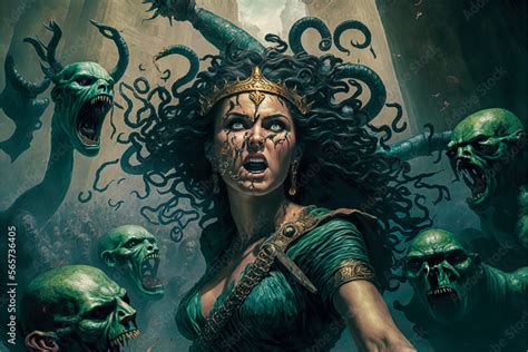 The Terrifying Tale of Medusa in Greek Mythology