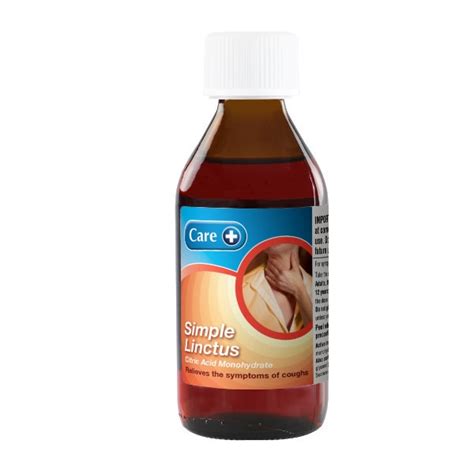 Care Simple Linctus Syrup 200ml