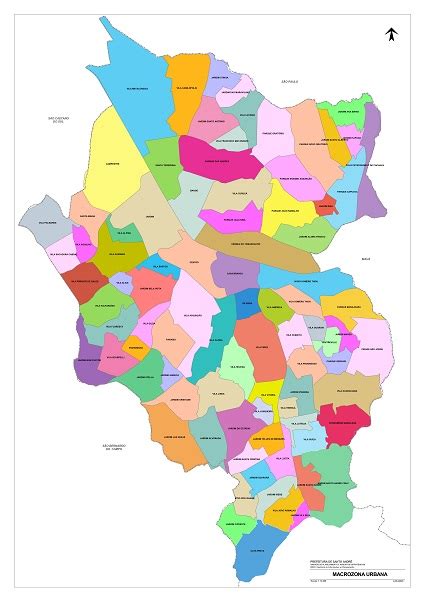 Nova Lei Municipal Oficializa Limites Territoriais Dos 112 Bairros De