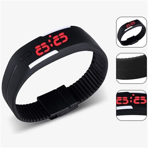 Kit 30 Relógios Pulseira Sport Led Watch Bracelete Atacado R 160 00