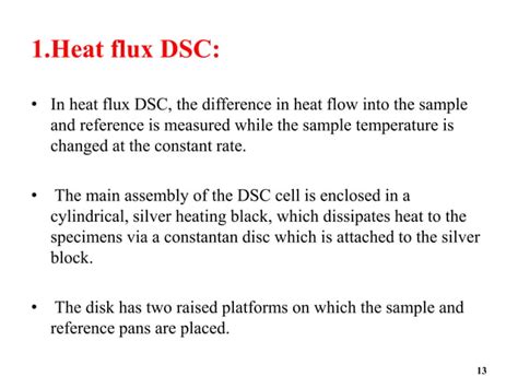 Thermal Technique And Differential Scanning Calorimetry Ppt