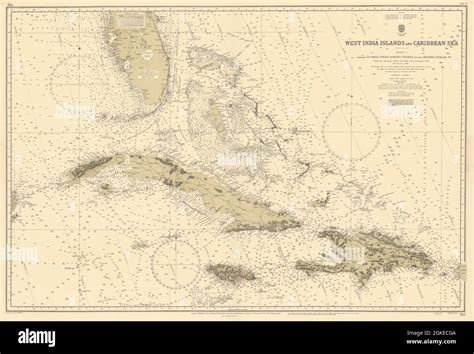 Carta Nautica Caraibi Immagini E Fotografie Stock Ad Alta Risoluzione