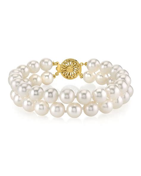 Freshwater Double Pearl Bracelet