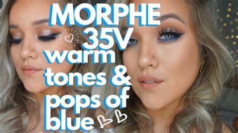 In Depth Talk Thru Warm Tones Pops Of Color Morphe V Tutorial