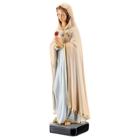 Figura Matka Boża Róża Mistyczna żywica 30 cm malowana sprzedaż