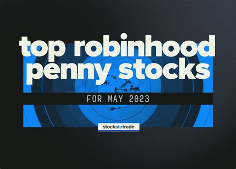 Top 7 Robinhood Penny Stocks To Watch In January 2024