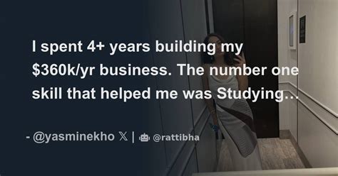 I Spent 4 Years Building My 360k Yr Business The Number One Skill