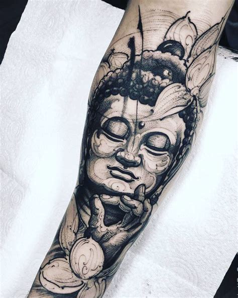 Cool Peaceful Buddha Tattoo Designs History Meanings And Ideas