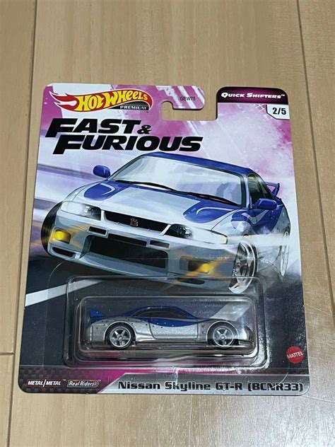 【未使用】ホットウィール Hot Wheels Nissan Skyline Gt R 33 日産 スカイライン Gt R Bcnr33