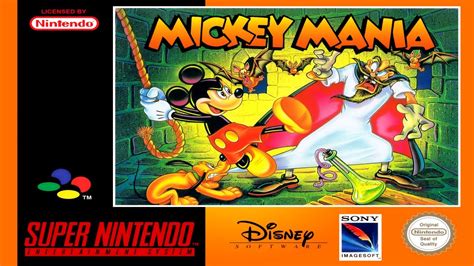 Mickey Mania Super Nintendo Gameplay Full Game Retro Longplay