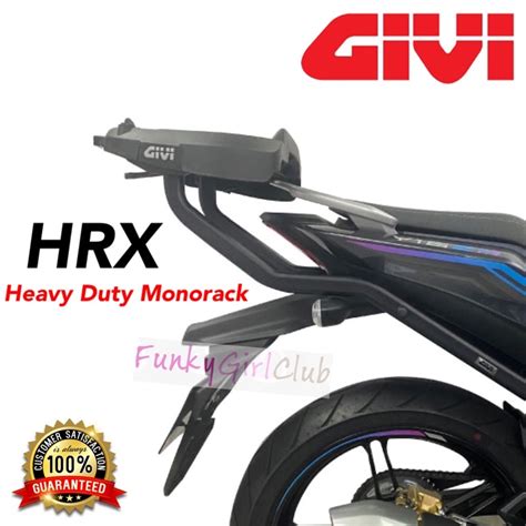 Hrx Zr S Zrs Givi Monorack J Heavy Duty Advance Rack Stop Light Led