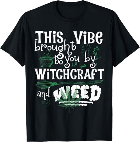 Funny Witchcraft Quote T Witchy Meme T Shirt Clothing Shoes And Jewelry