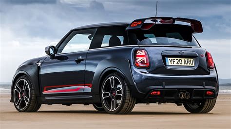 Mini Mini John Cooper Trabaja Gp Coche Negro Coche Fondo De