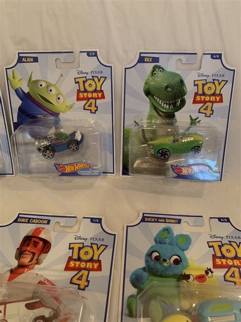 Hot Wheels Toy Story Character Cars Complete Set Of Wave New EBay