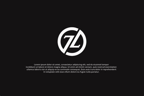 Logo Letter Z Circle Slash Monogram 45386903 Vector Art At Vecteezy