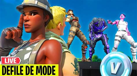 Live Fr D Fil De Mode Partie Perso Mini Jeux Sur Fortnite Youtube