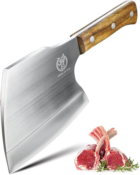 Zeng Jia Dao Meat Cleaver Butcher Knife Heavy Duty Bone Chopper Axe For