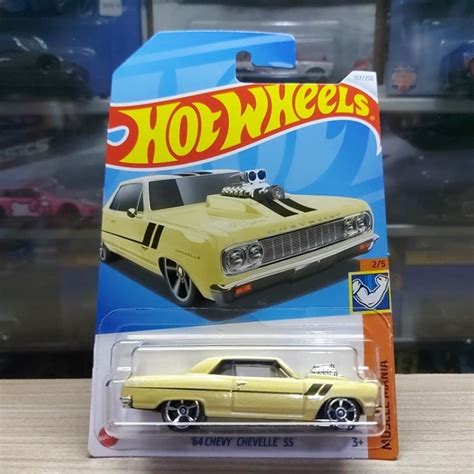 Jual HOT WHEELS 64 CHEVY CHEVELLE SS YELLOW 2024 Shopee Indonesia