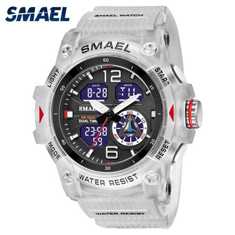 Smael Military Watch Quartz Wristwatches Sport M Waterproof