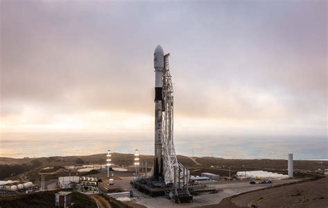 Iridium 8 Is Vertical For Launch At Vandenberg Air Force Base Iridium