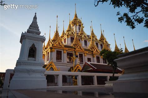 Stunning View Of The Wat Ratchanatdaram A Beautiful Buddhist Temple