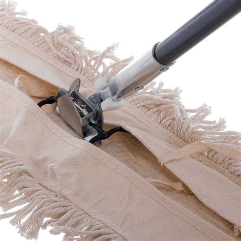 Carlisle® Fiberglass Dust Mop Handle With Clip On Connector