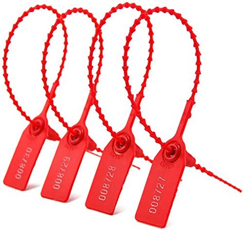 Leadseals R Plastic Tamper Seals Zip Ties For Fire Extinguishers