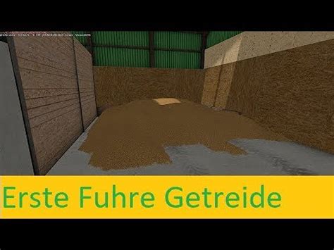 Ls Sibbershusum Das Erste Getreide Unter Dach Youtube