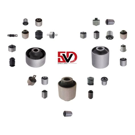 Svd Auto Parts Rubber Control Arm Steel Suspension Bushing For Toyota