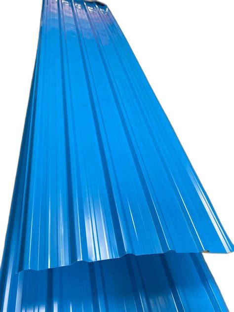 Steel JSW Color Coated Roofing Sheet Thickness 1 21 Mm At Rs 85 Kg In