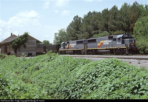 Sbd 8513 Seaboard System Emd Sd50 At Fairmount Georgia By George W Hamlin Railroad