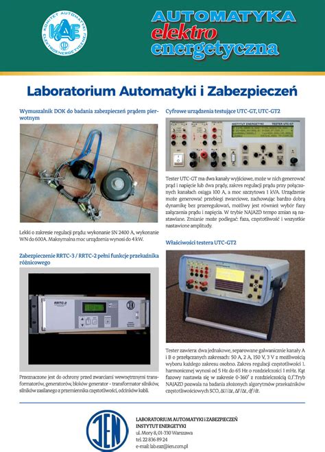 Automatyka Elektroenergetyczna Numer 012022 Wiadomości Elektrotechniczne