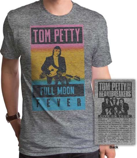 Tom Petty And The Heartbreakers Full Moon Fever Live Mens T Shirt