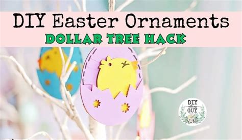 Cheap Diy Dollar Store Easter Crafts Tiny Tree Decor