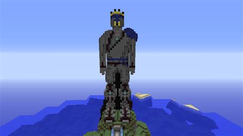 King Statue Minecraft Map