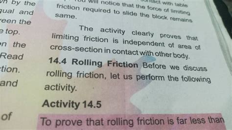 The activity clearly proves that limiting friction is independent of area..