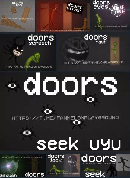 Roblox Doors Pack For Melon Playground Download Mods For Melon Playground