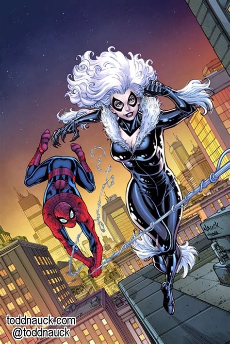 Pin By Jojo Hilario On Saved Art Spiderman Black Cat Black Cat