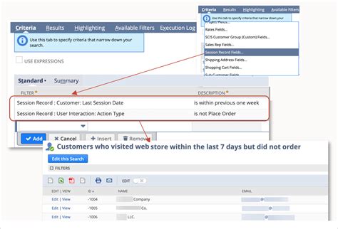 NetSuite Applications Suite Creating A Saved Search For SuiteCommerce