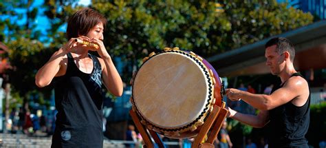 Popular programs - Taiko Drumming - Cultural Infusion