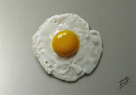 Marcello Barenghi On Behance Drawings Hyperrealistic Drawing Egg