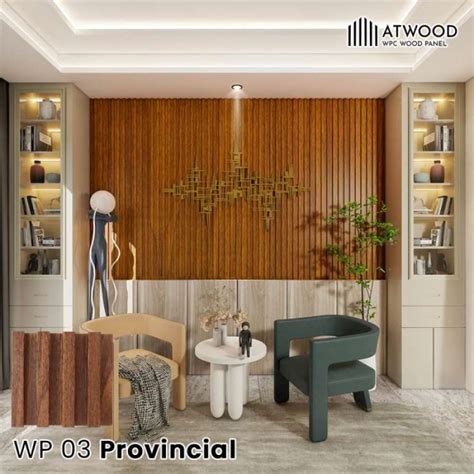 Promo Sale Atwood Panel Wpc Dinding Wall Panel Partisi Kayu Pvc