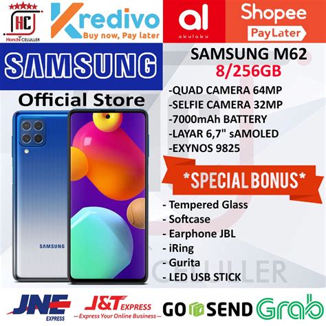 Jual SAMSUNG M62 8 256 8 256GB GARANSI RESMI SAMSUNG INDONESIA SEIN